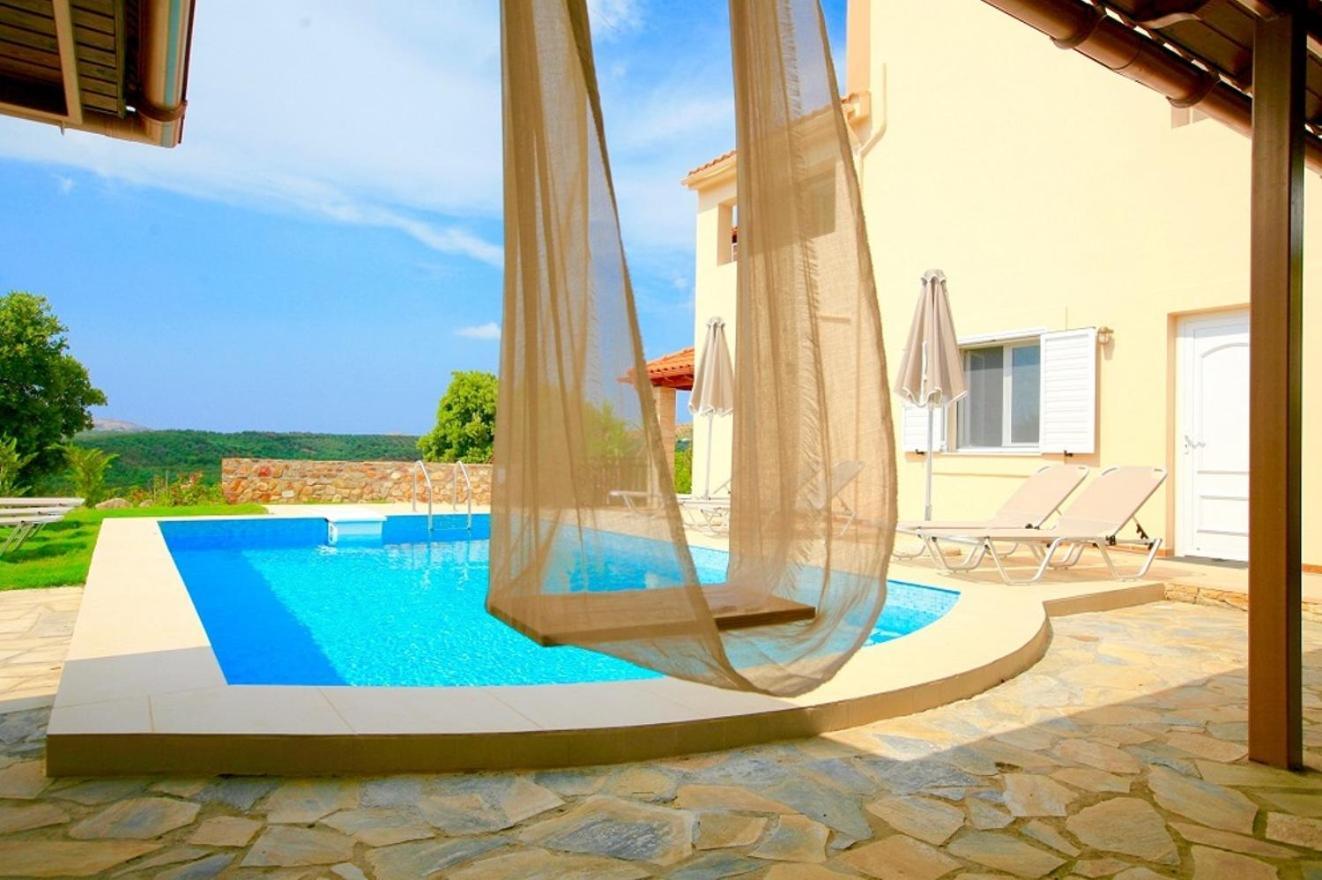 Villa Korini With Swimming Pool Achlades Ngoại thất bức ảnh