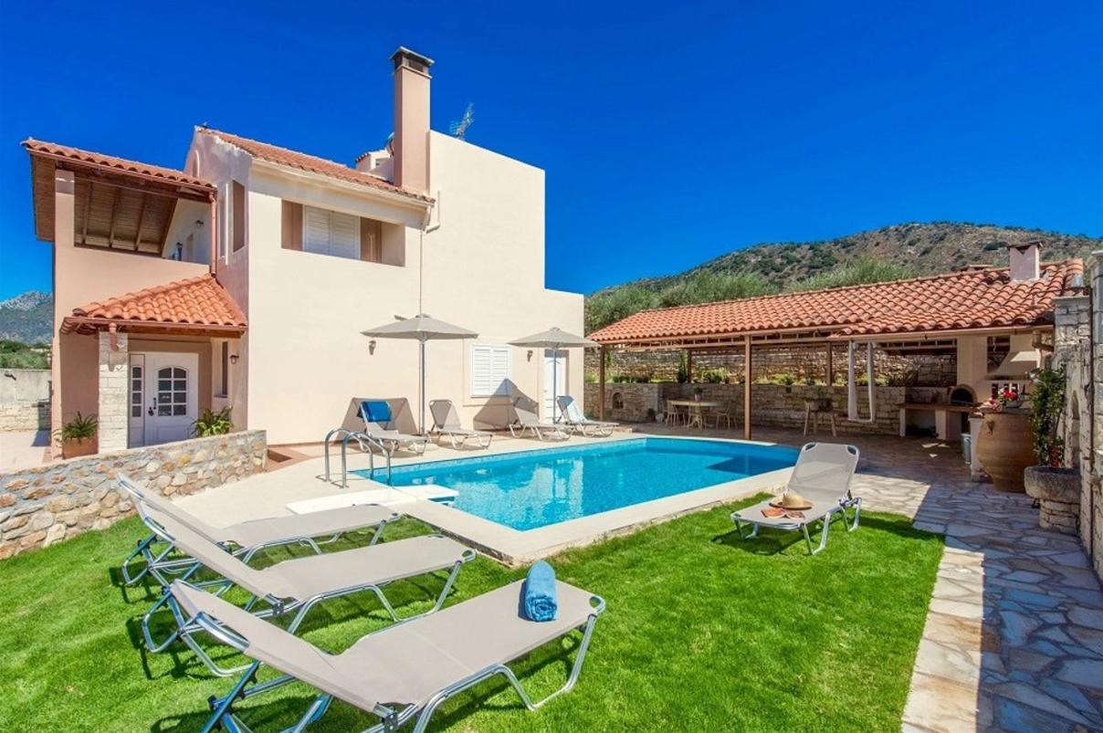 Villa Korini With Swimming Pool Achlades Ngoại thất bức ảnh